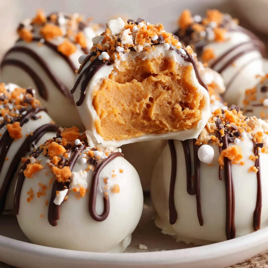 Pumpkin Pie Truffles