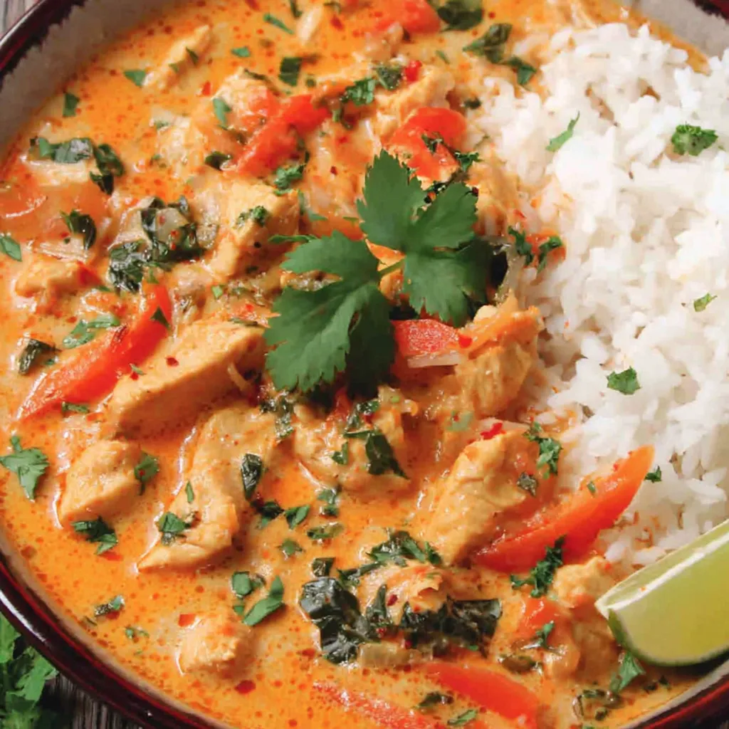 Easy Thai Red Curry Chicken (One Pot, 30-Minute Meal)