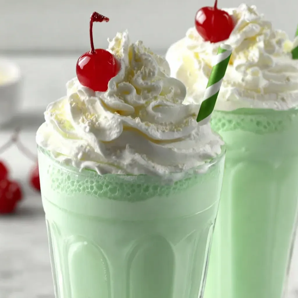 Homemade Shamrock Shake