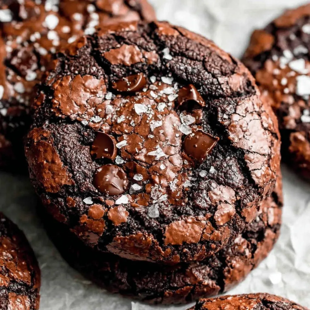 Fudgy Chewy Browkies (Brookies)