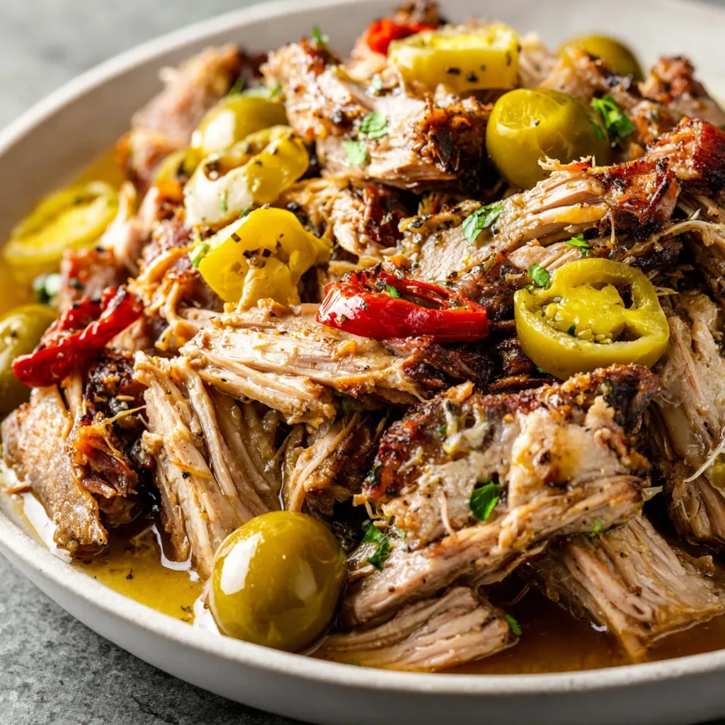 Slow Cooker Mississippi Pork Roast