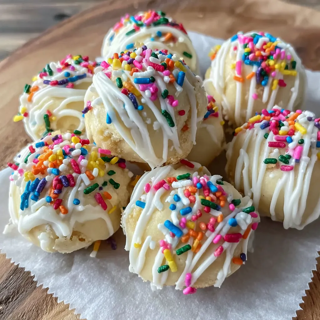 Easy Protein Cake Balls