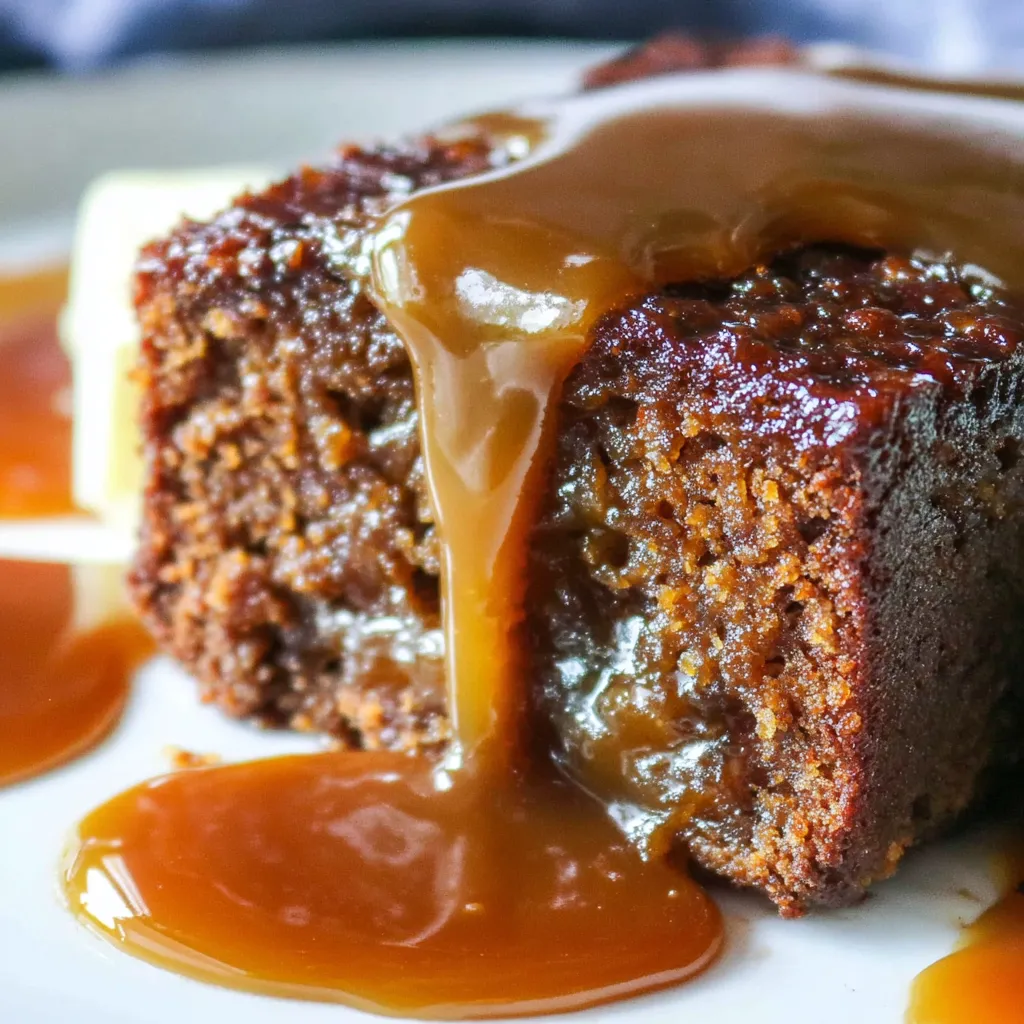 Best Vegan Sticky Toffee Pudding Ever!