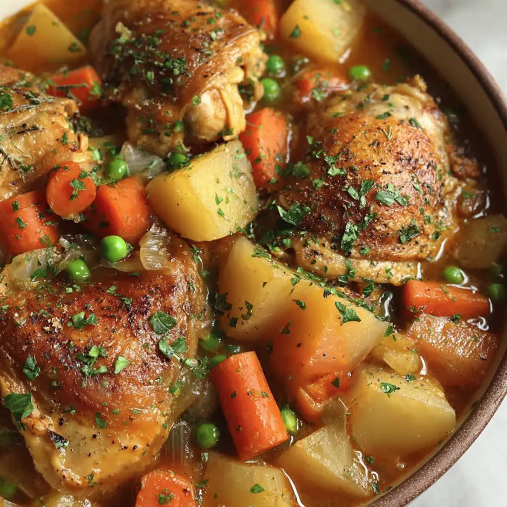 Slow Cooker Chicken Stew