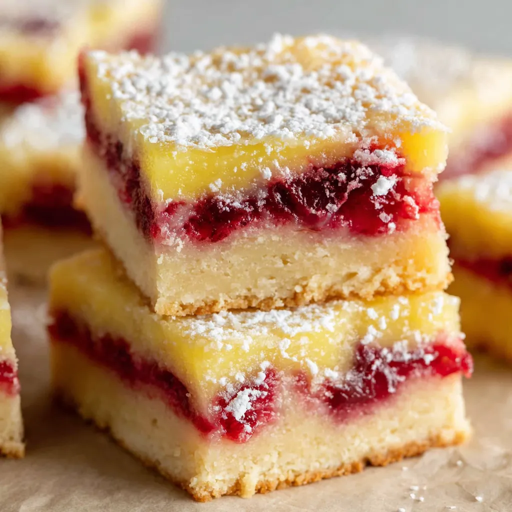 Cranberry Lemon Bars