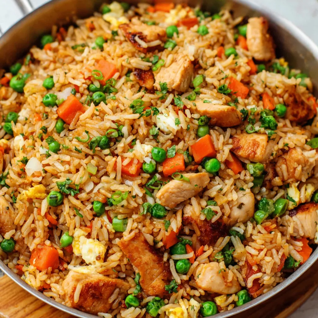 Easy Chicken Fried Rice