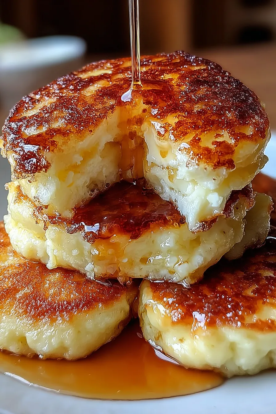 Batter in bowl and skillet