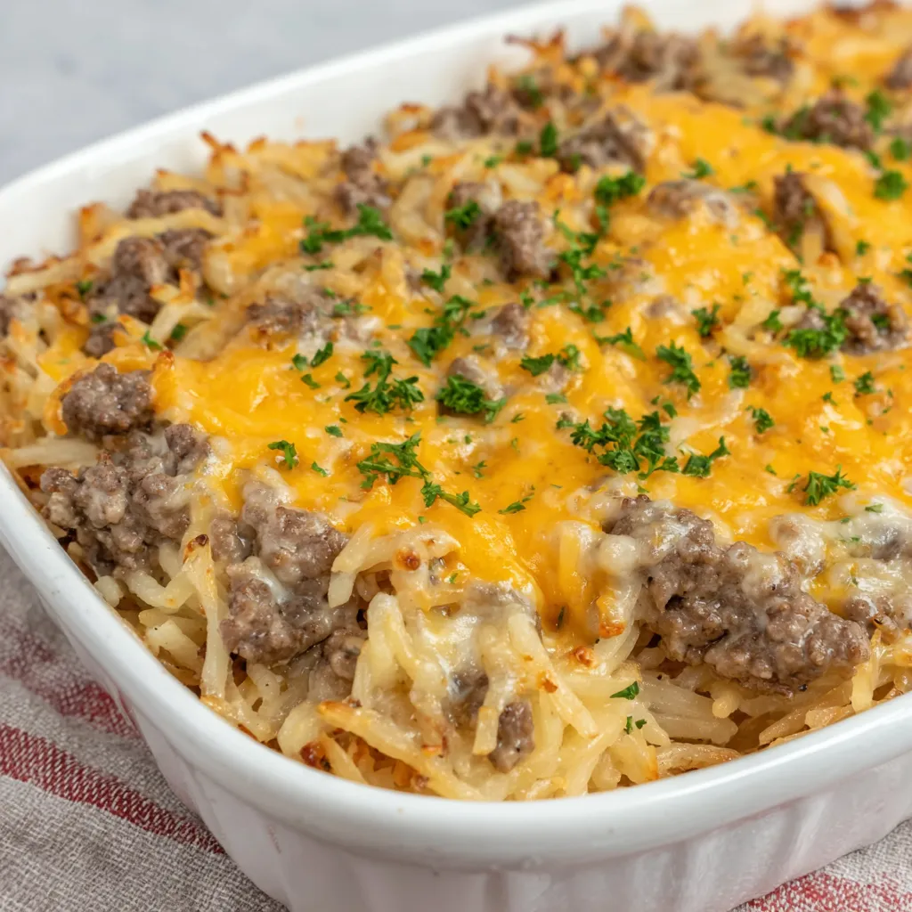 Hamburger Hashbrown Casserole