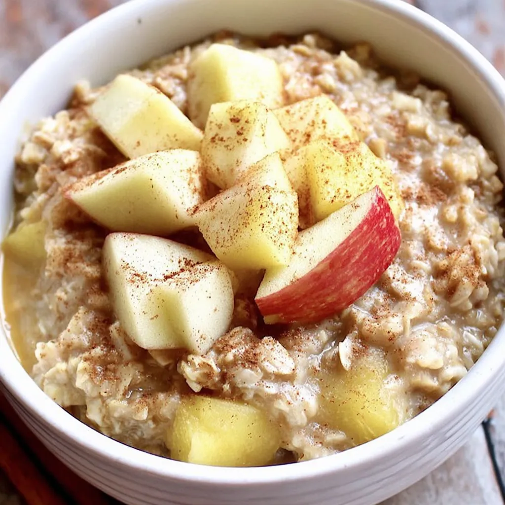 Apple Cinnamon Oatmeal