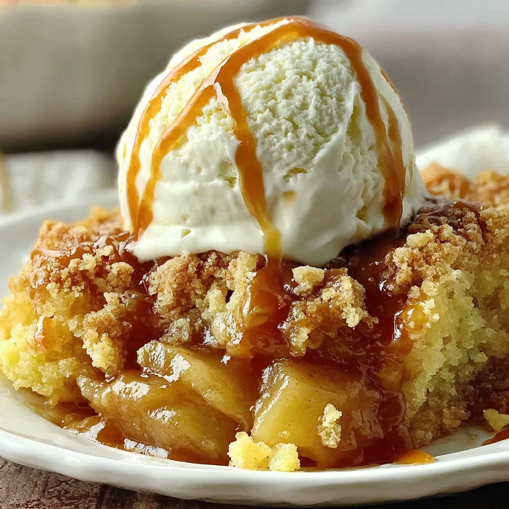 Caramel Apple Dump Cake
