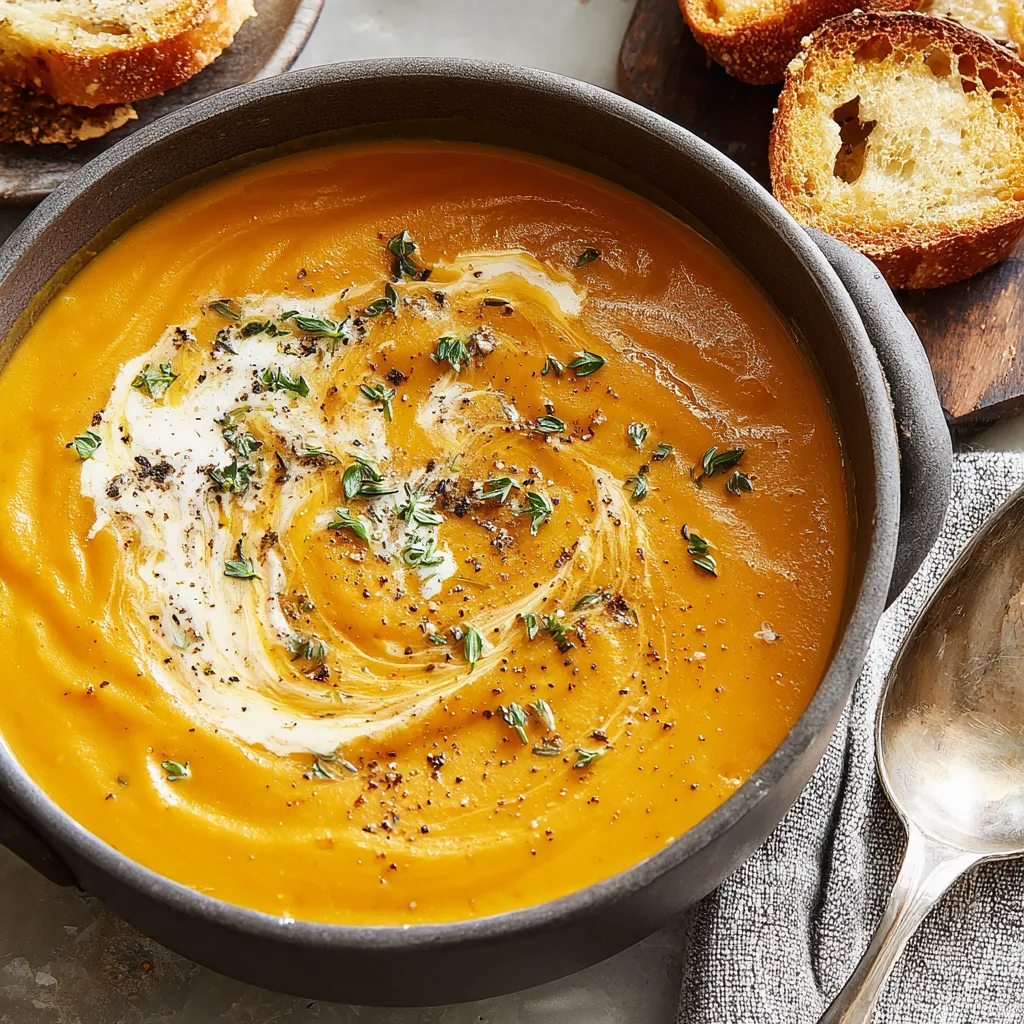 Comforting Butternut Squash Soup