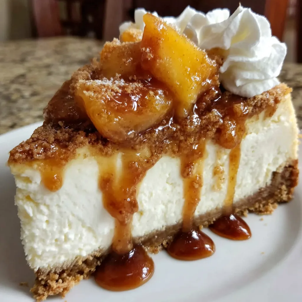 Peach Cobbler Cheesecake Fusion