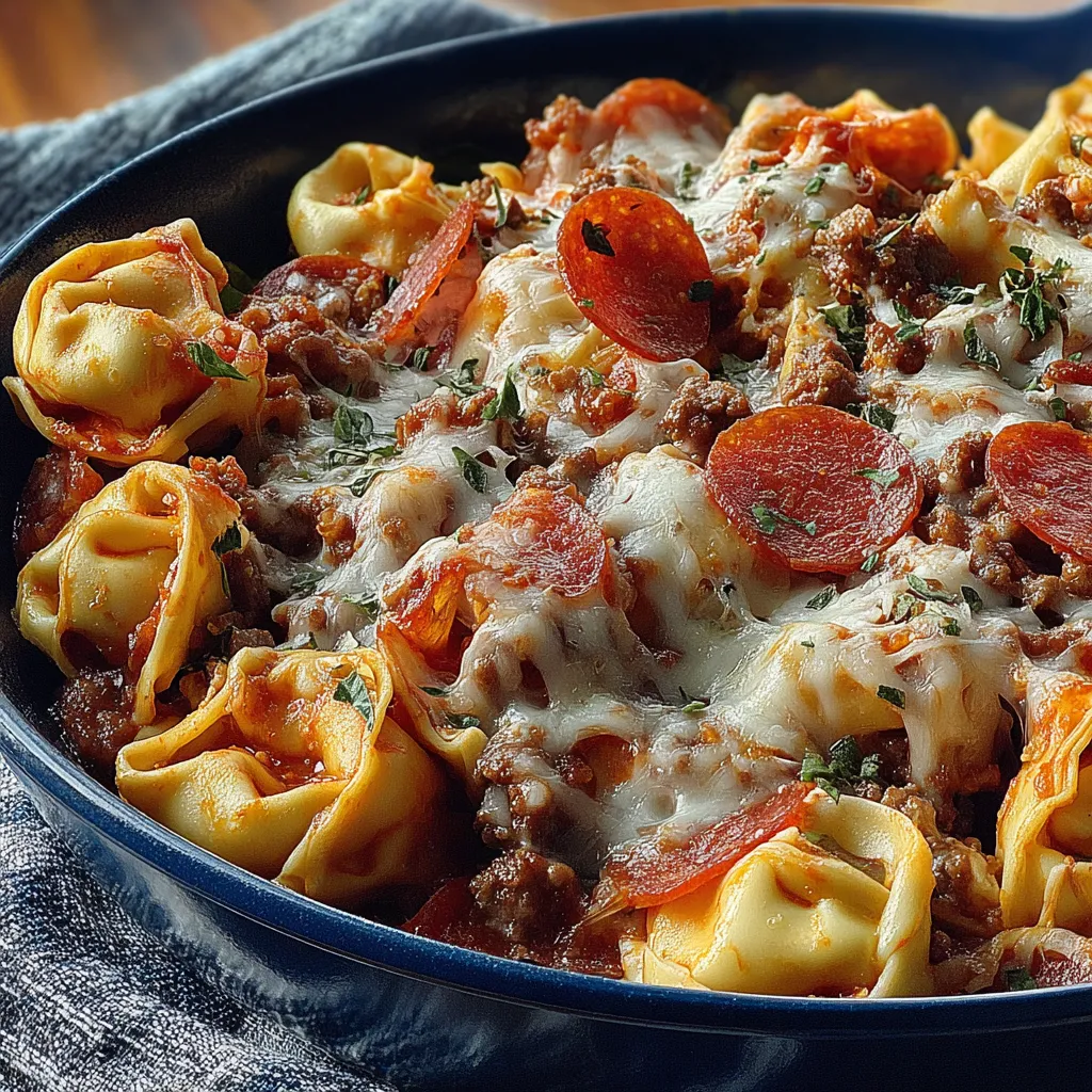 Meat Lovers Pizza Tortellini