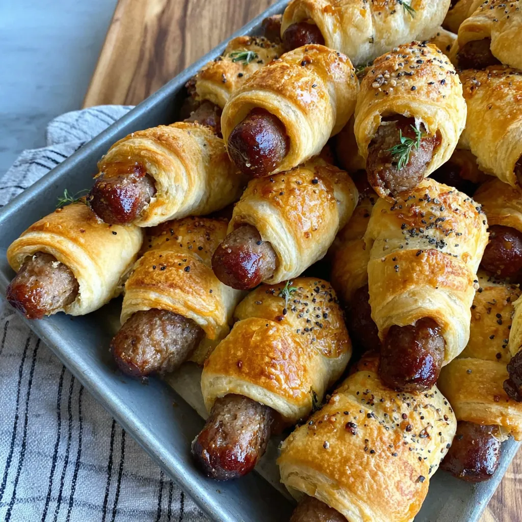 Breakfast Pigs in a Blanket