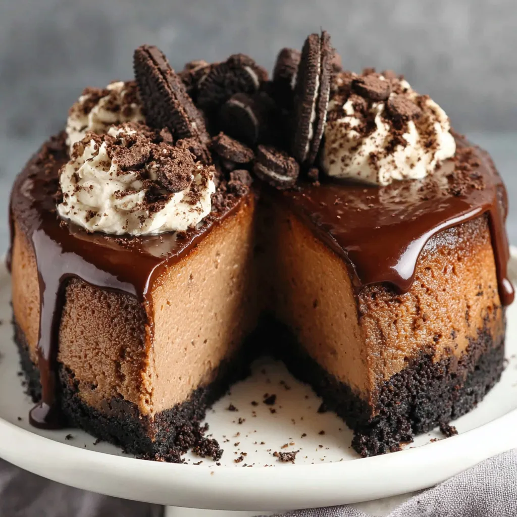 Decadent Mocha Cheesecake