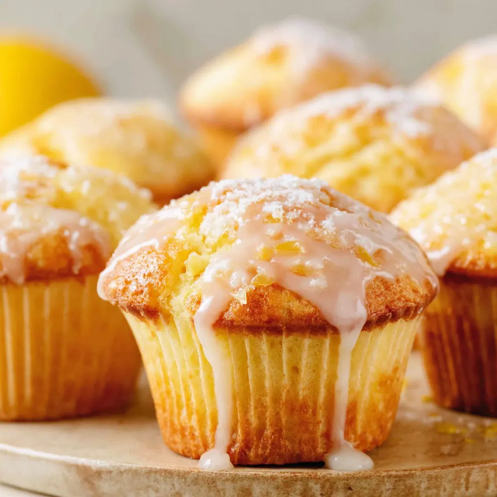 Lemon Curd Muffins