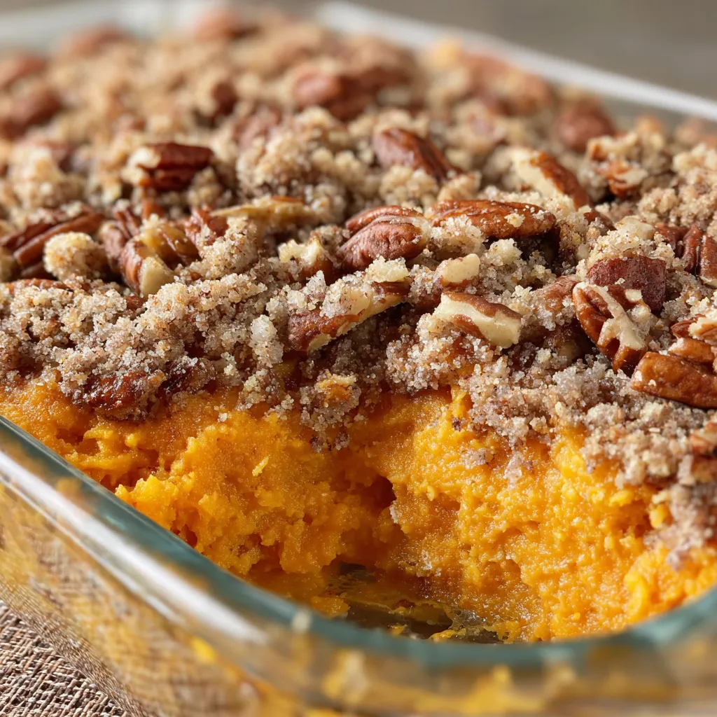 Sweet Potato Crunch Casserole