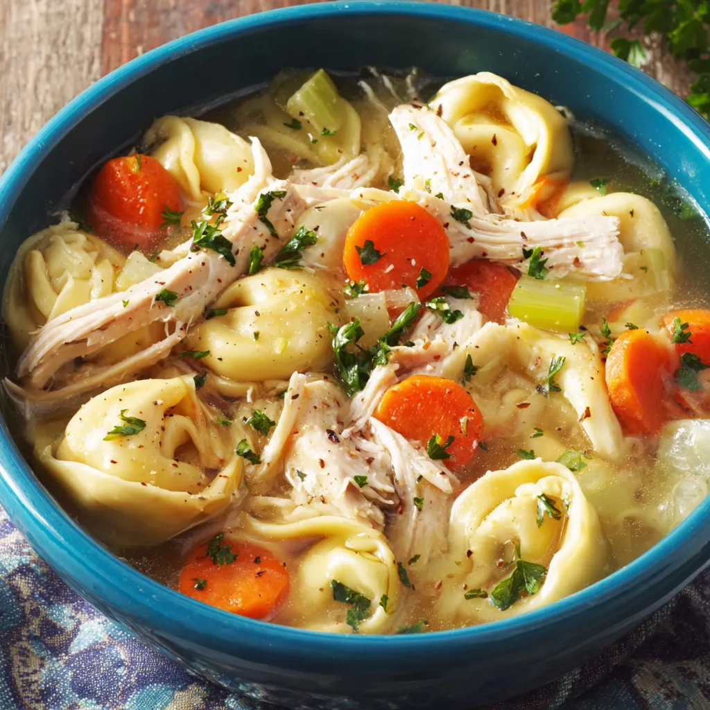 Chicken Tortellini Soup