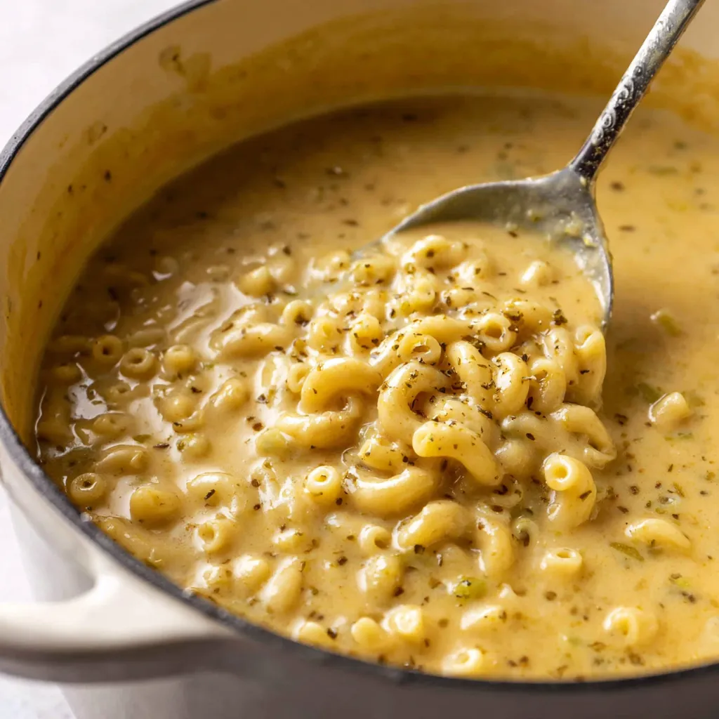 Mac and Cheese Soup