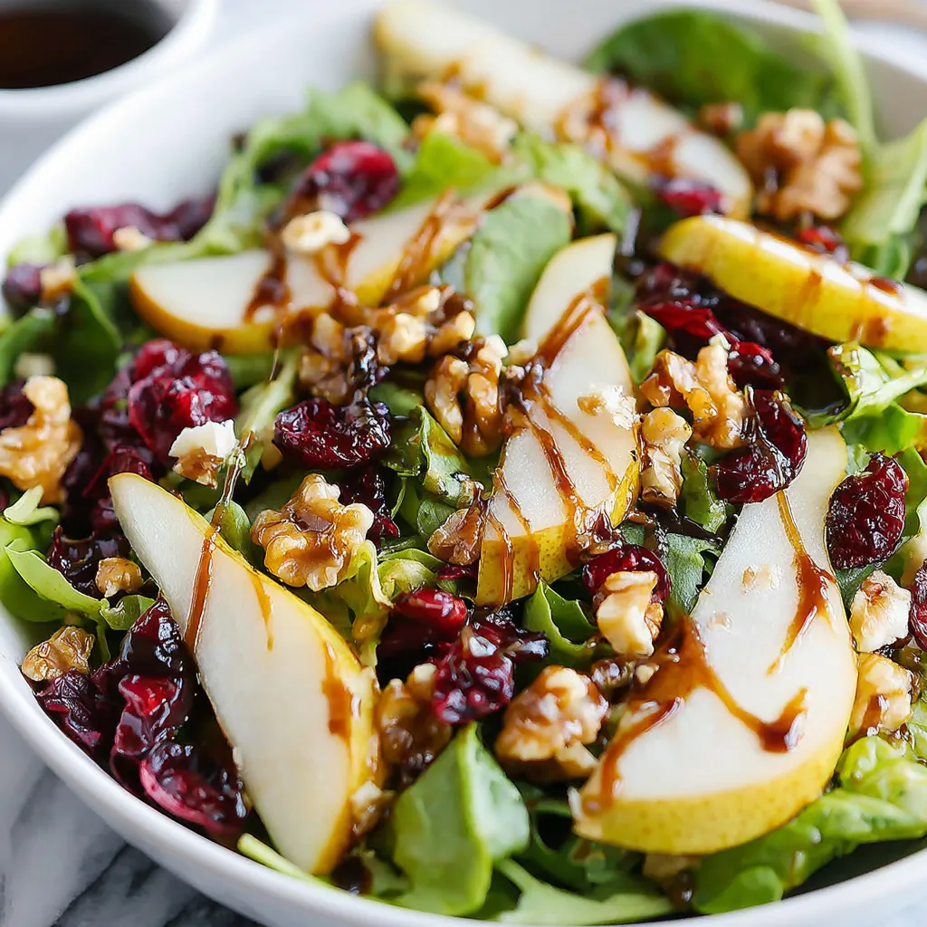 Autumn Pear Salad