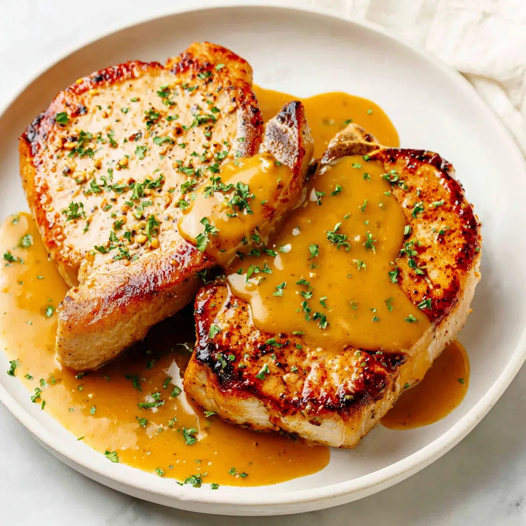 Honey Mustard Pork Chops
