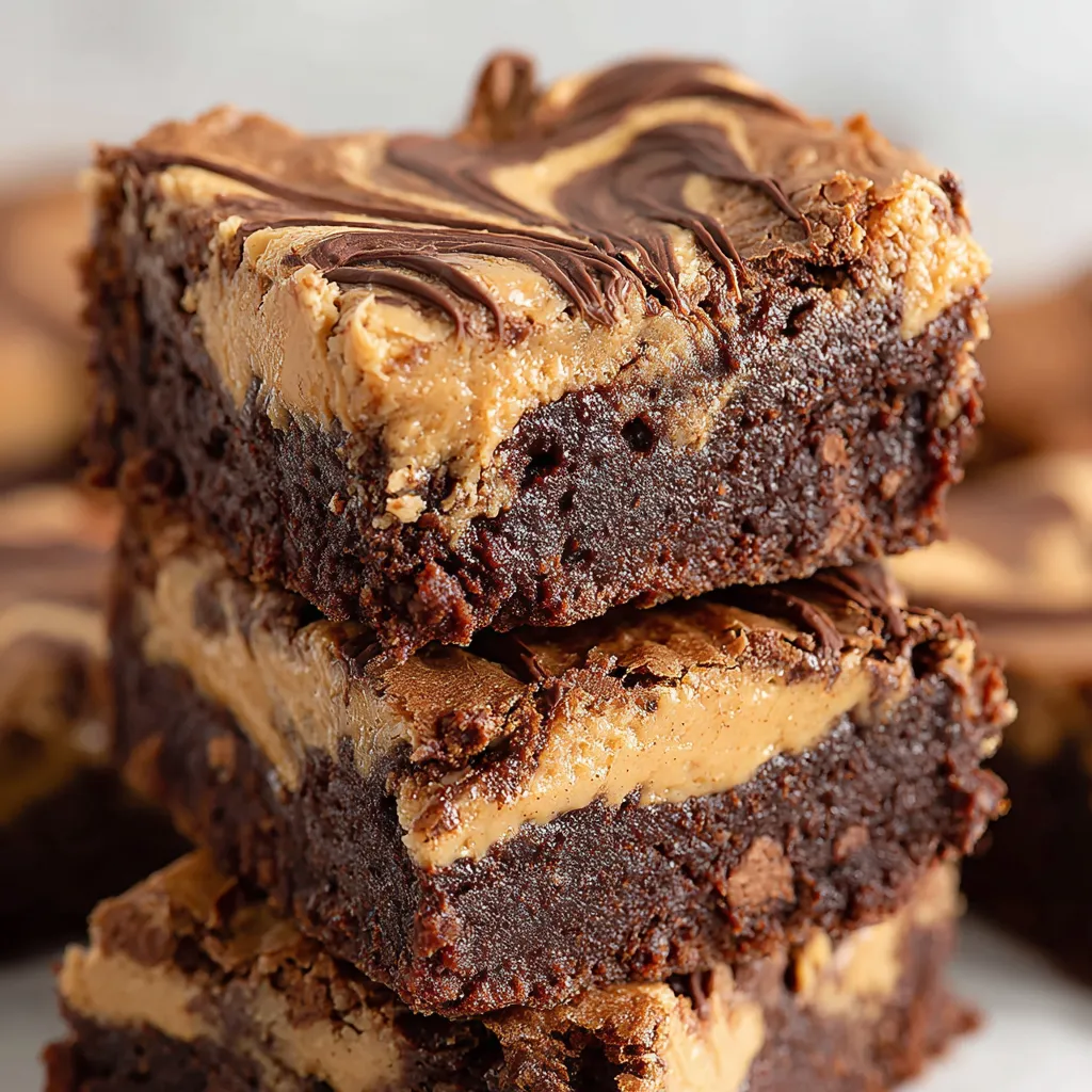 Peanut Butter Brownies