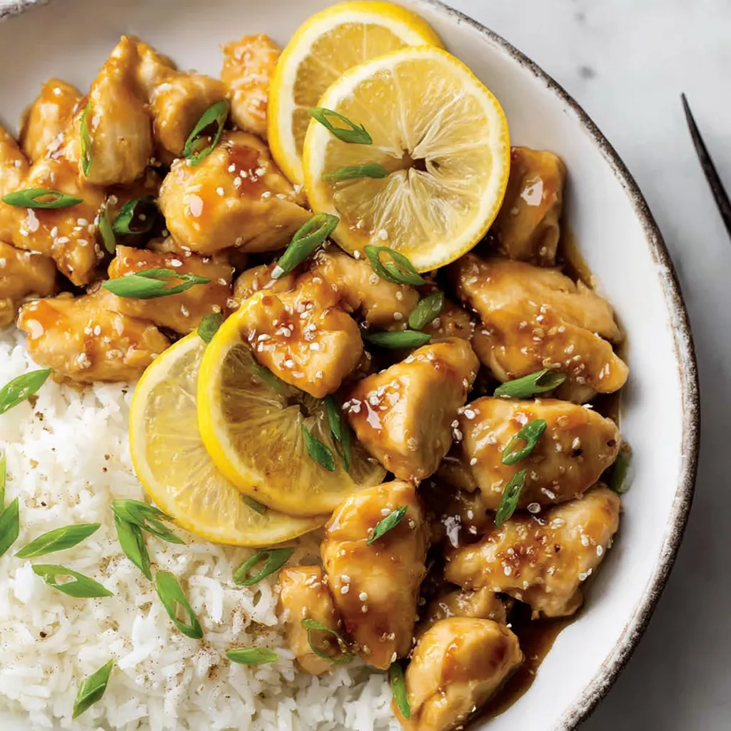Chinese-Style Lemon Chicken