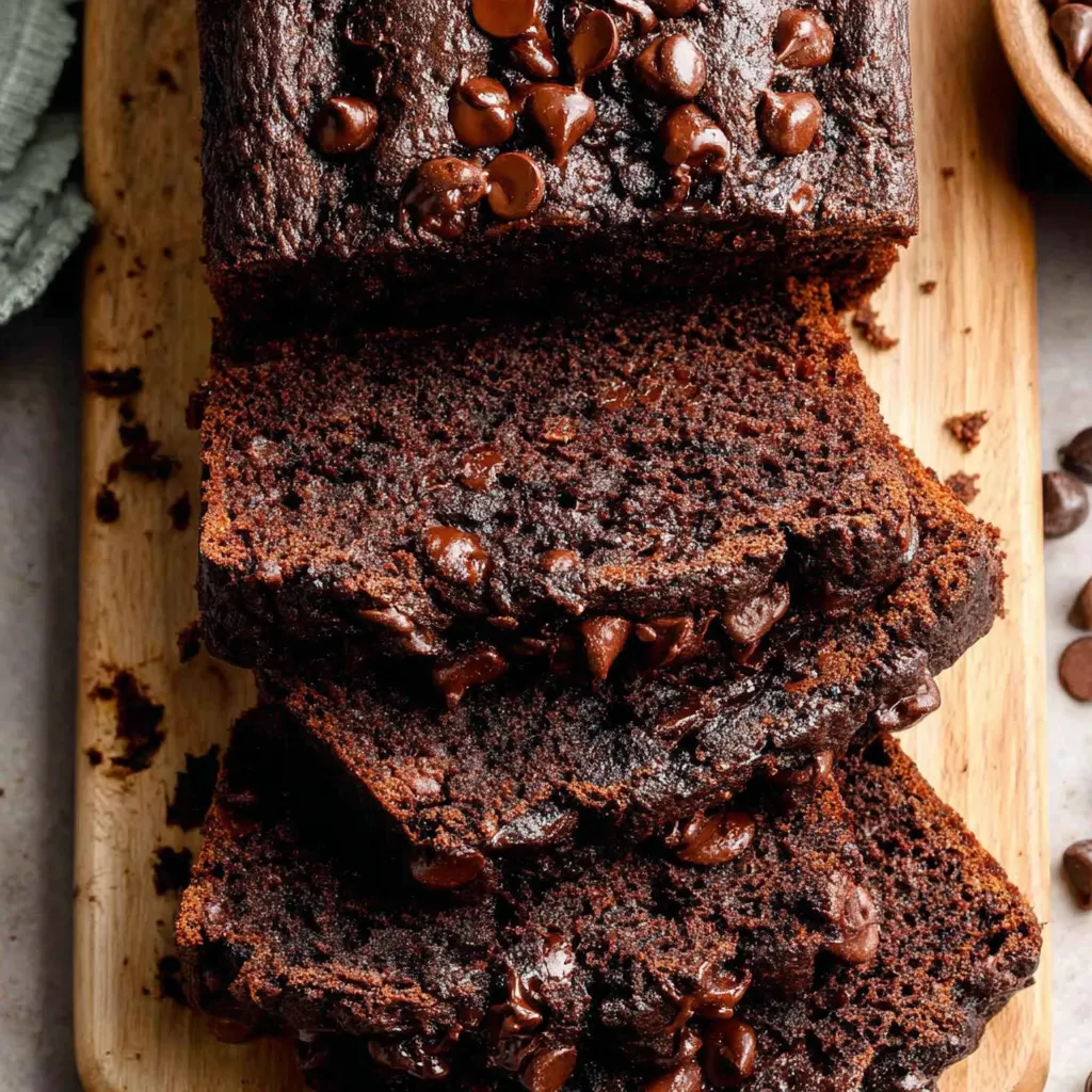 Double Chocolate Banana Bread