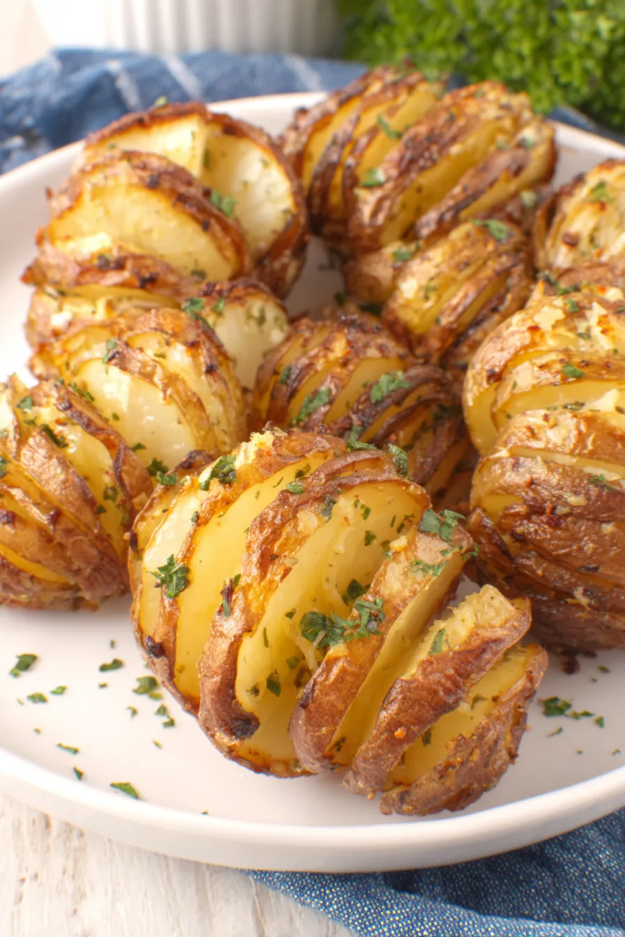 Tornado potato spirals on skewers before air frying
