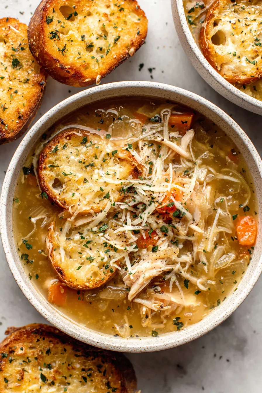 Caramelized onions simmering in a Dutch oven
