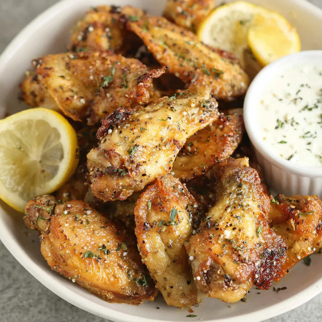 Lemon Pepper Wings