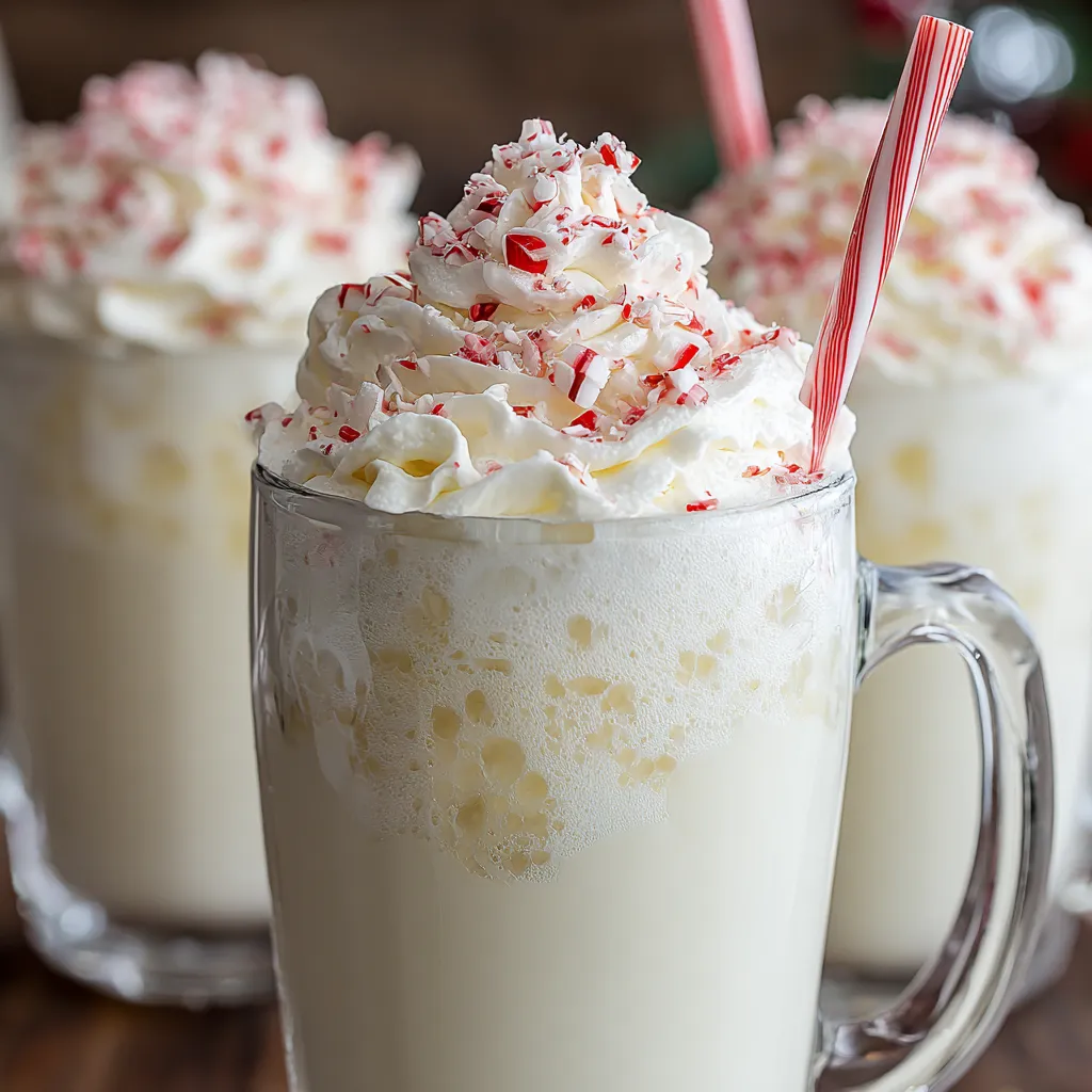 Festive Peppermint Christmas Float