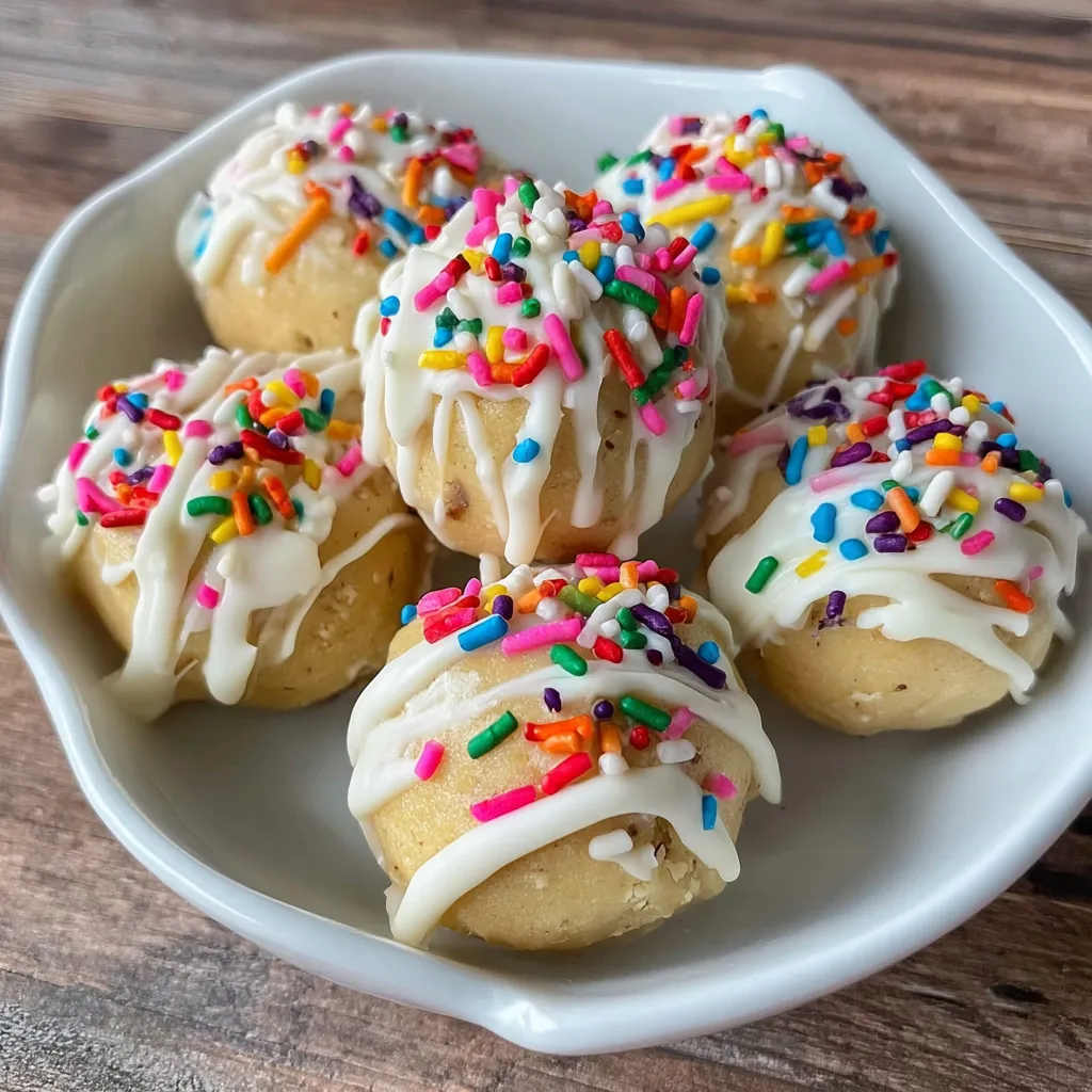 Easy Protein Cake Balls