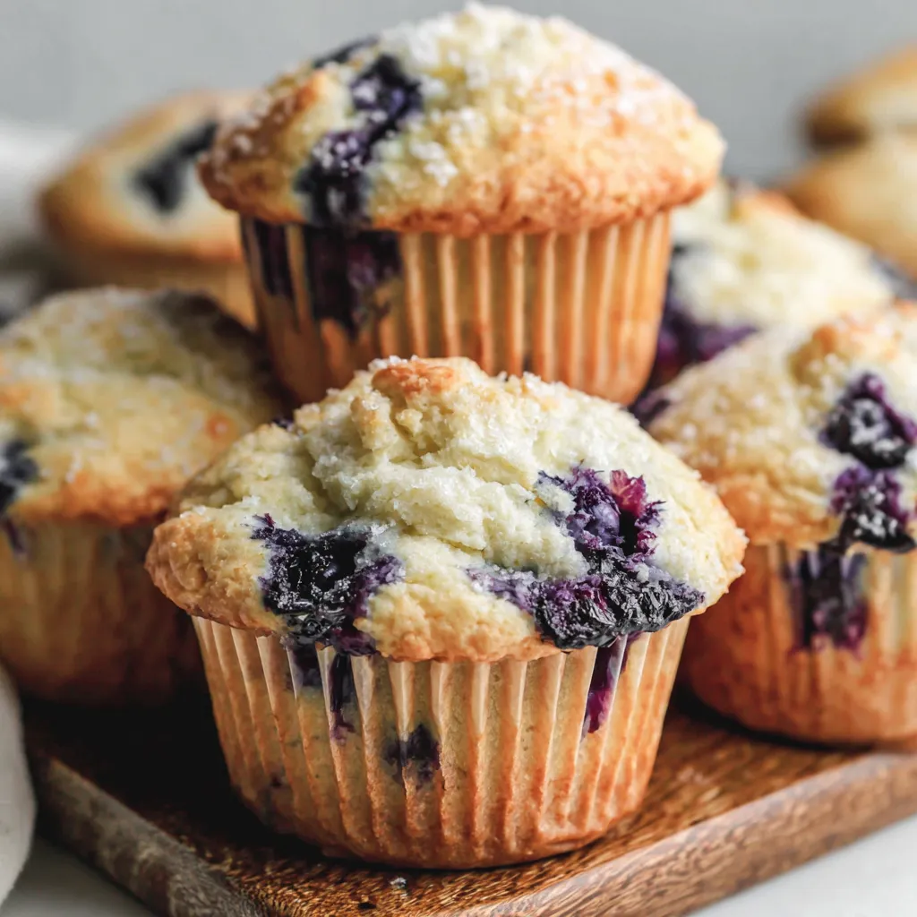Jumbo Blueberry Muffins