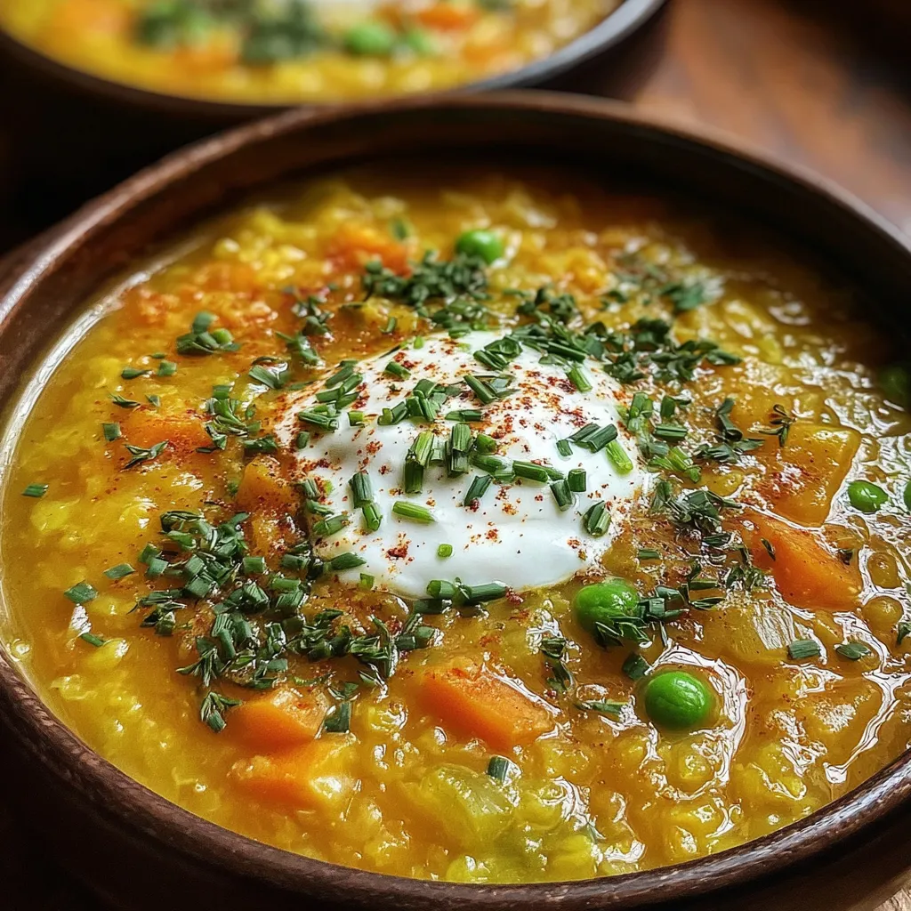 Hearty Creamy Pea Soup