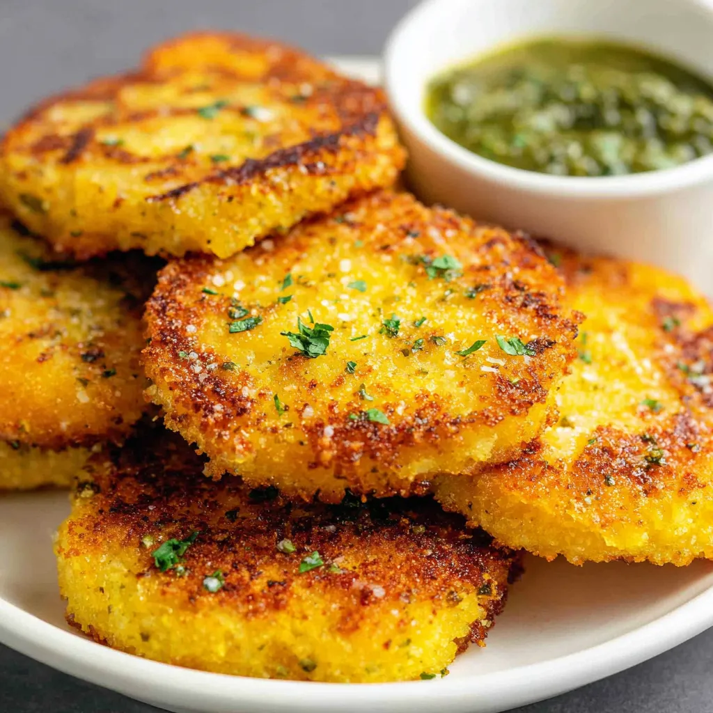 Pan-Fried Polenta Slices