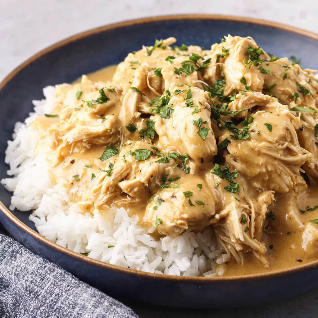 Slow Cooker Chicken and Gravy