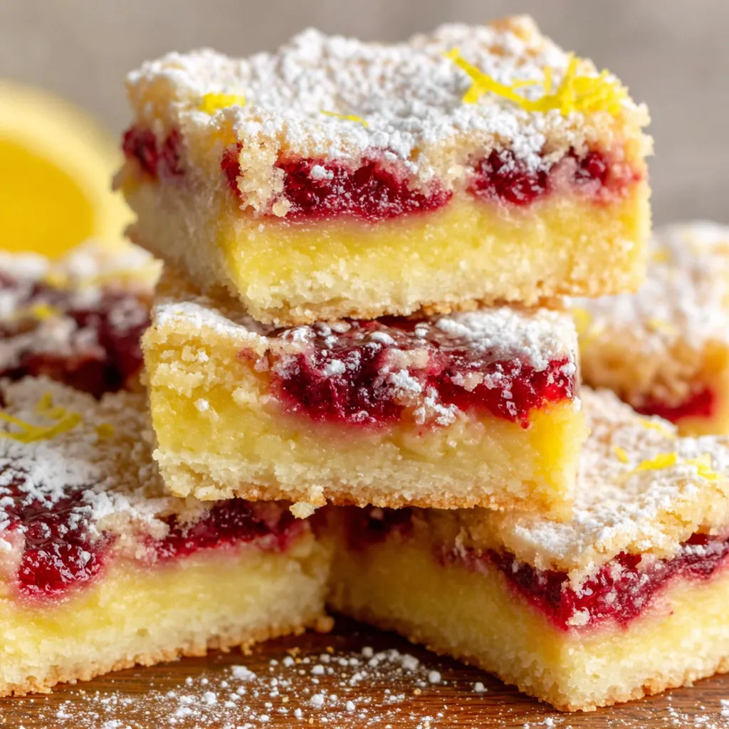 Cranberry Lemon Bars