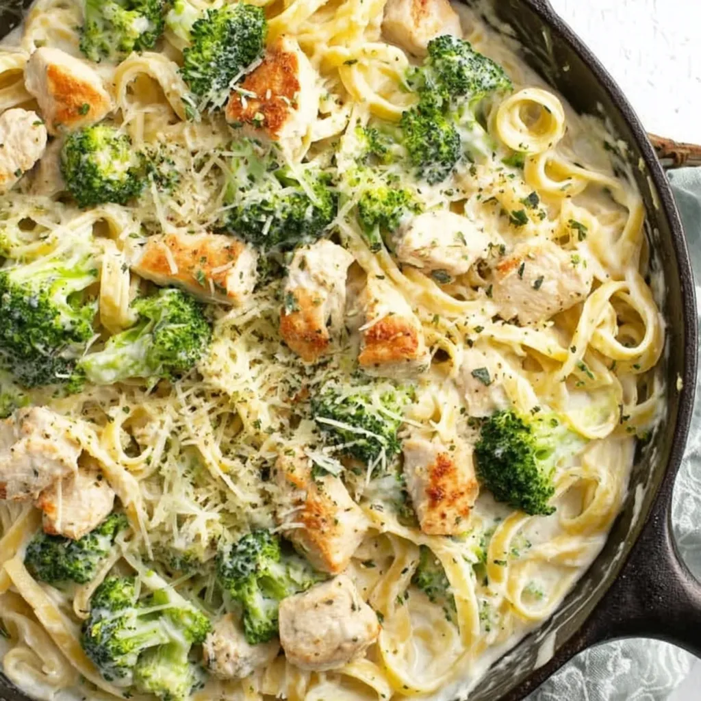 Chicken Broccoli Alfredo