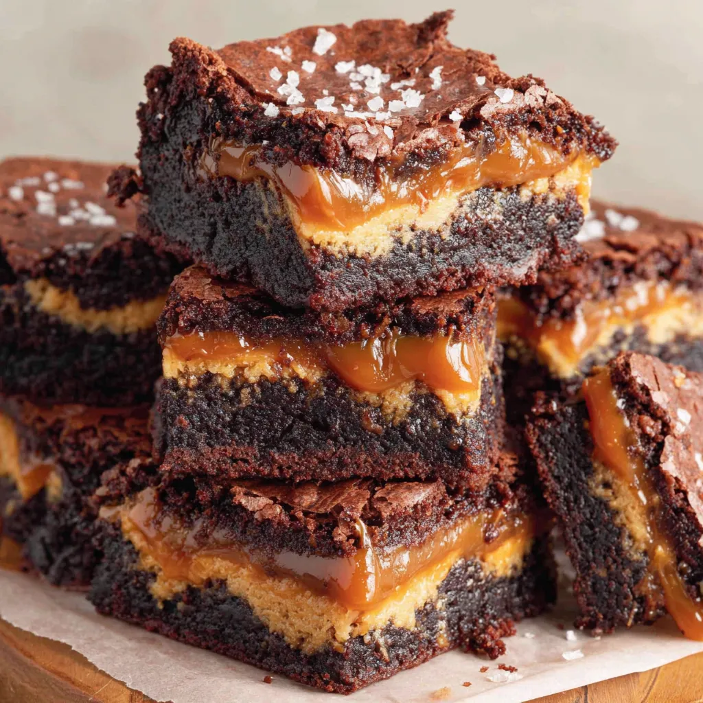 Salted Caramel Brownies