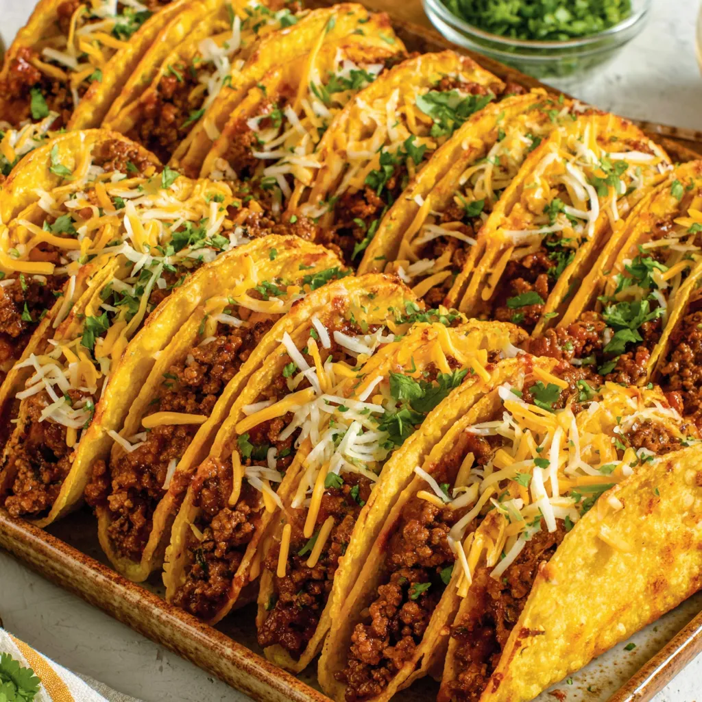 Crispy Baked Tacos