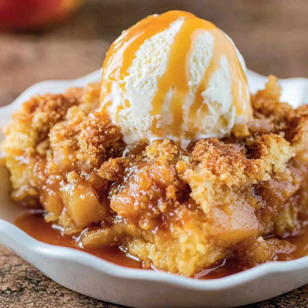 Caramel Apple Dump Cake