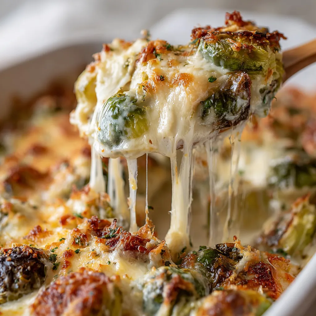 Brussels Sprouts Gratin