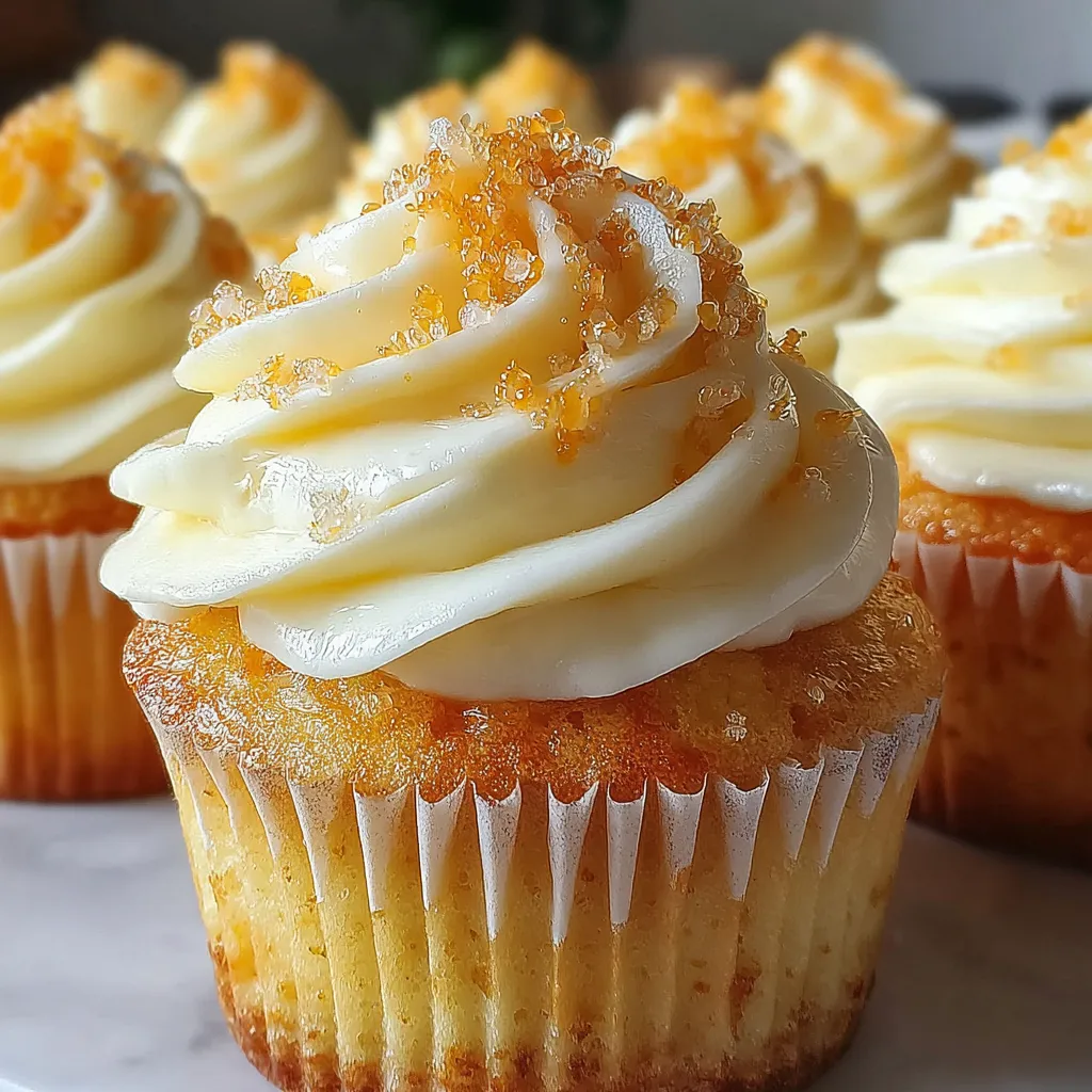 Cornbread Cupcakes with Honey Butter Frosting