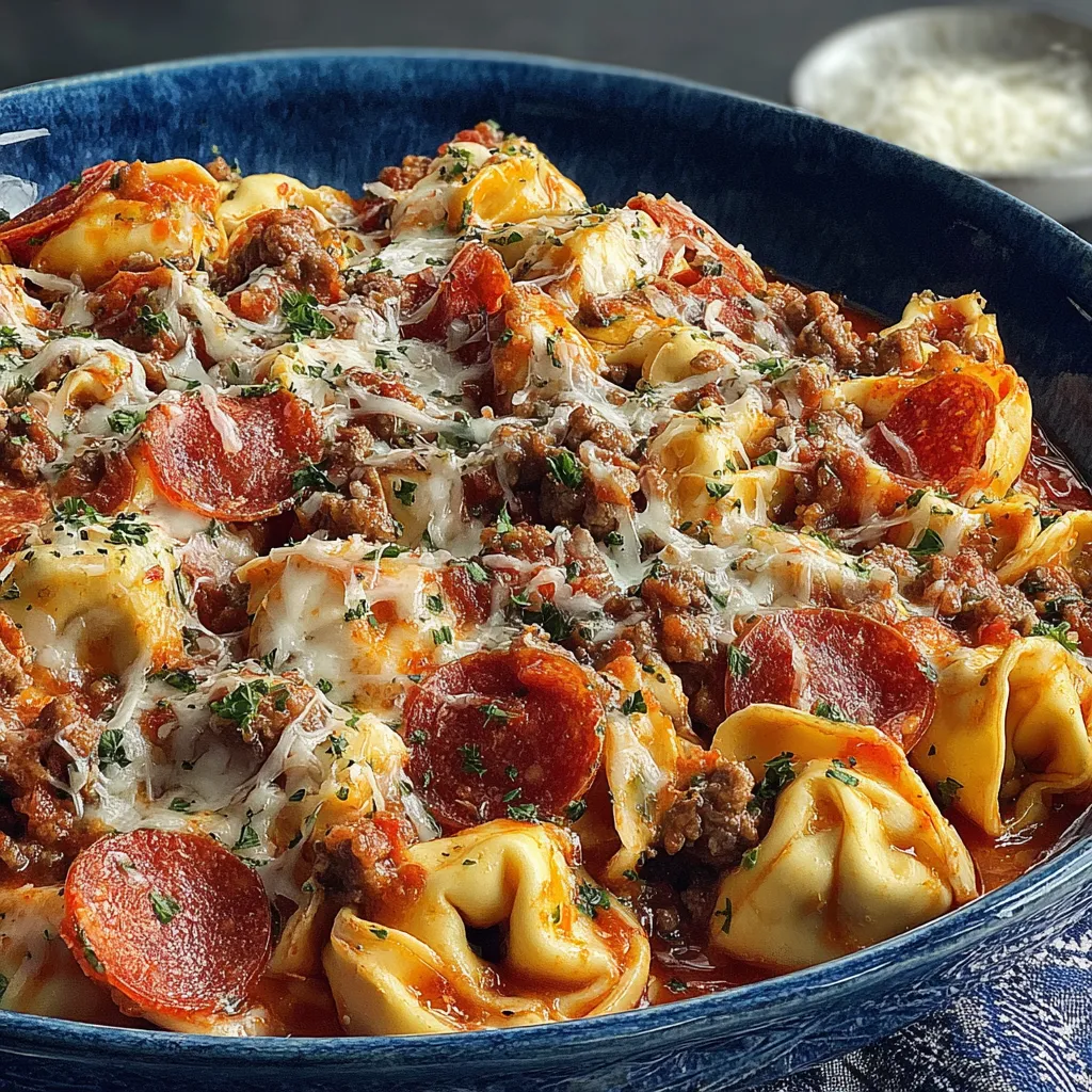 Meat Lovers Pizza Tortellini