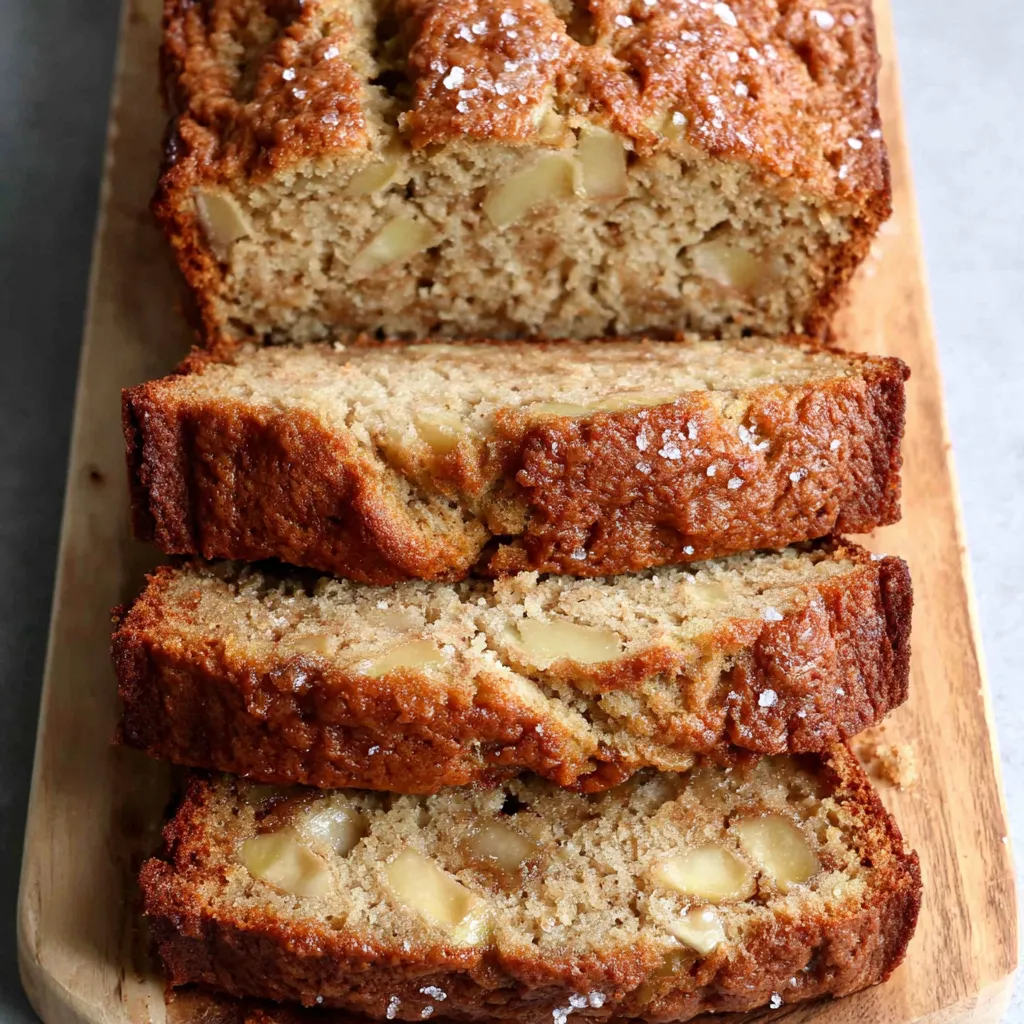 Apple Cinnamon Banana Bread
