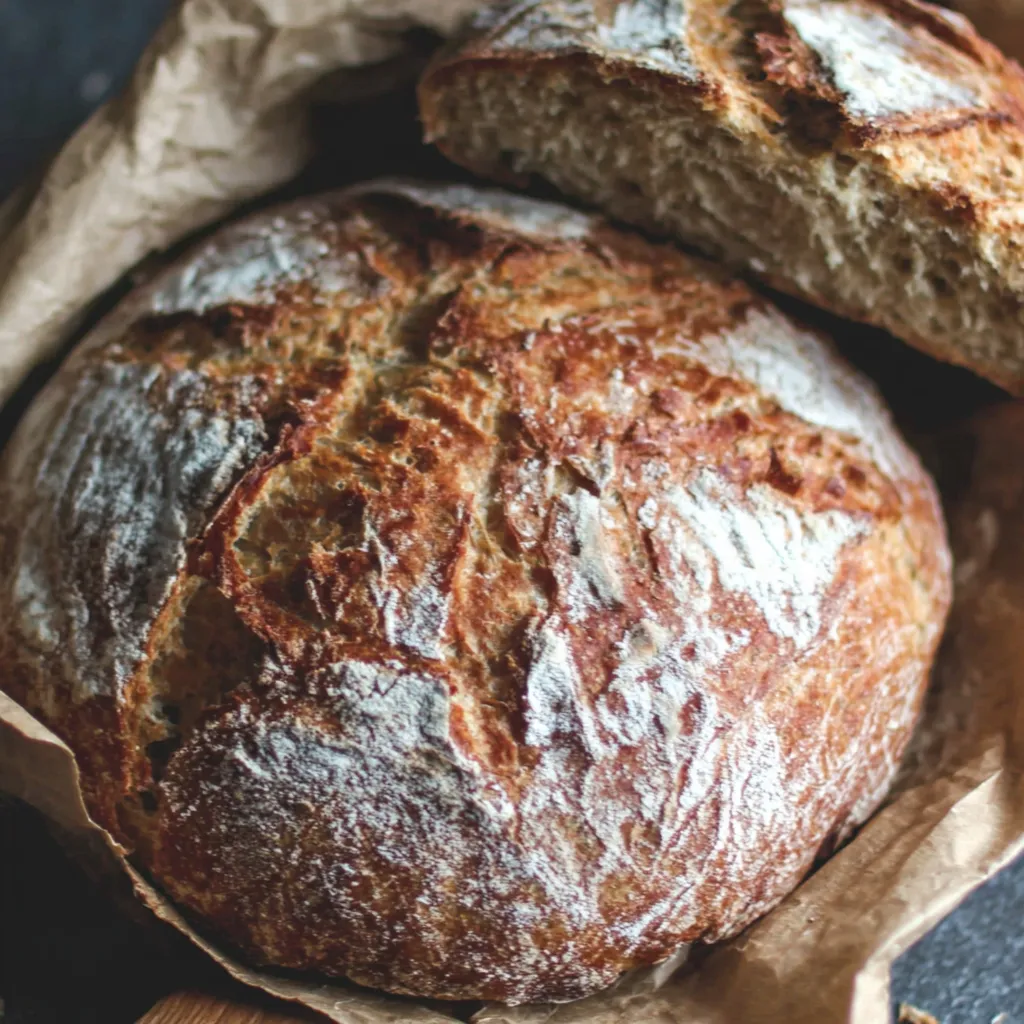 Easy No-Knead Yeast Bread