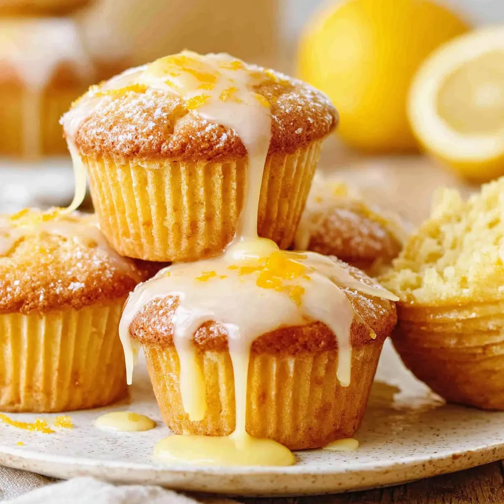 Lemon Curd Muffins