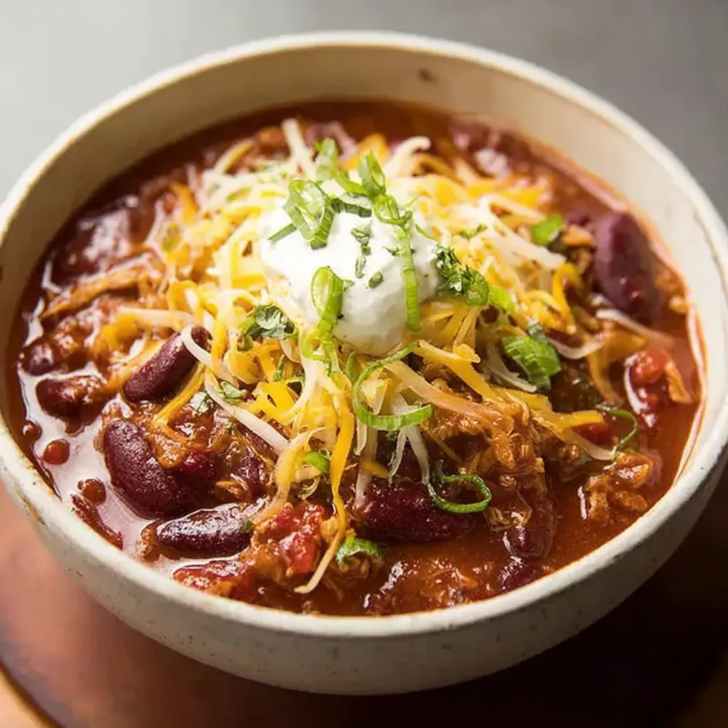 Hearty Turkey Chili (Perfect for Leftover Turkey)