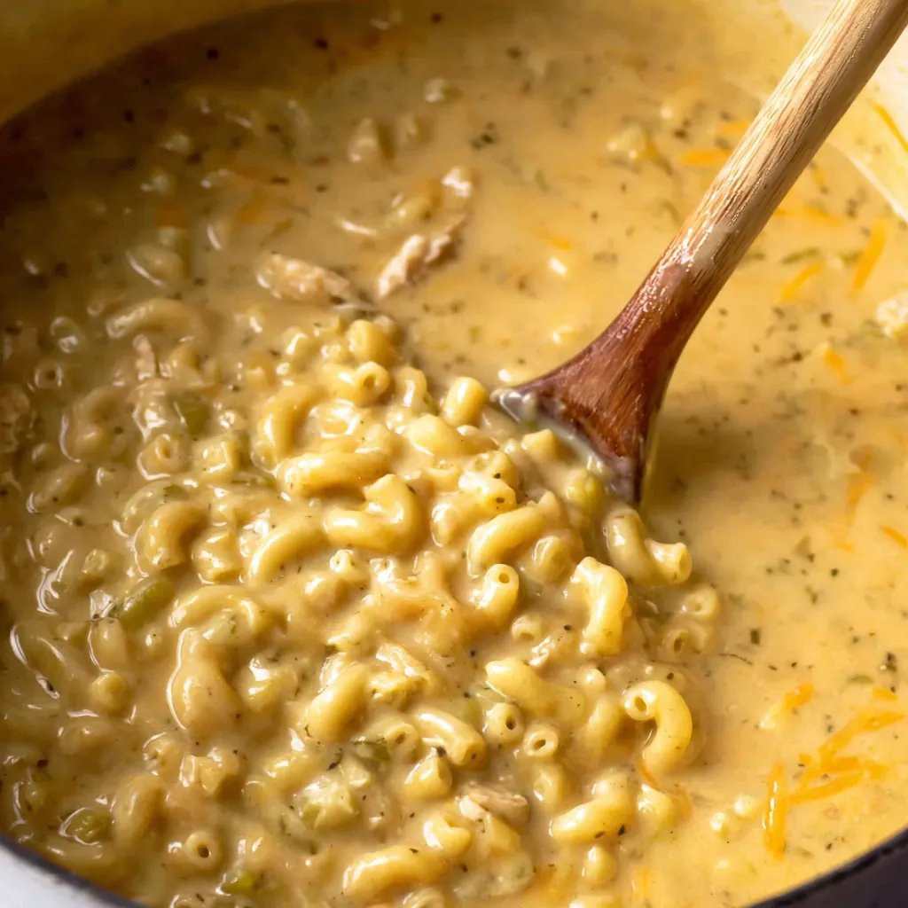 Creamy Mac and Cheese Soup
